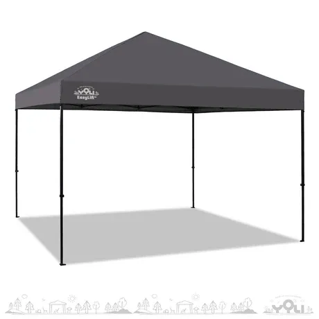 Photo 1 of ***FRAME ONLY***YOLI Avalon EasyLift™ 144 12’x12’ Instant Canopy - Charcoal Gray