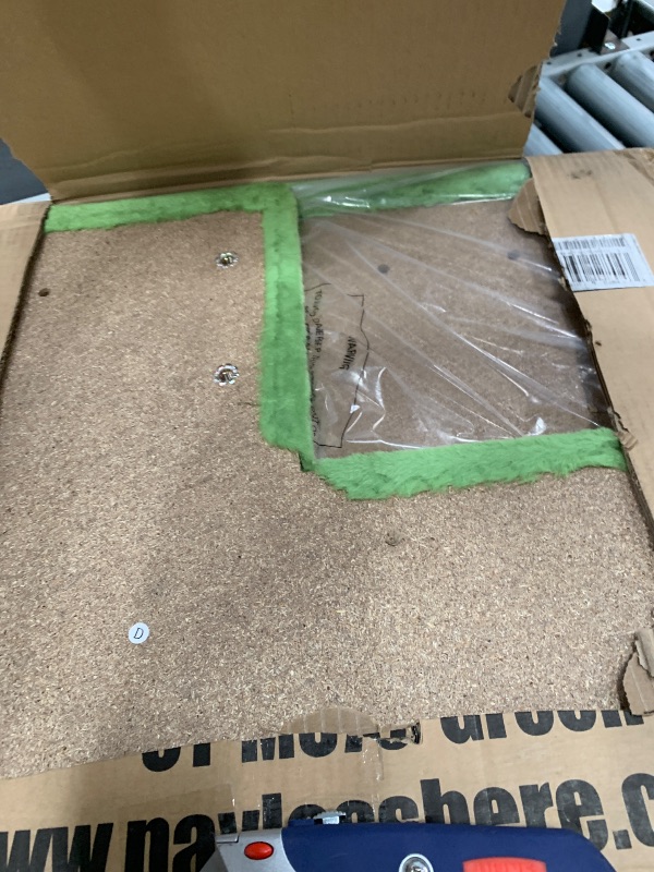 Photo 1 of ****************MISSING HARDWARE*****************
FDW Cat Tree 70in Cat Tower Multi-Level Durable Cat Scratching Post & Cozy Fun Cat Jumping Platform Space Saving Cat Condo Pet Play House for Indoor Cats,Green