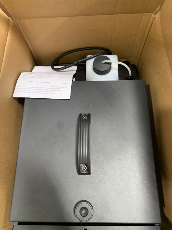 Photo 1 of (untested, for parts) Low Lying Fog Machine, 1500W Dry Ice Fog Machine Fog Chiller Ground Fogger Outdoor and Indoor w/Remote and Wired Controller for Dance Floor Halloween Wedding Party Stage Effect