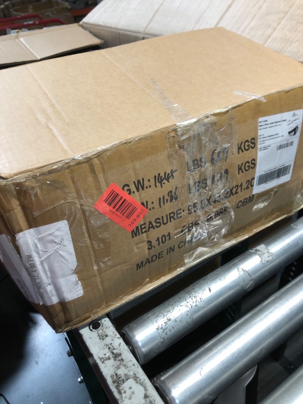 Photo 1 of ***DAMAGED - SEE NOTES/PICTURES*** Amazon Basics 35-inch Large Rolling Duffle Bag with Wheels and Handle, Travel Duffle Bag with Durable Ripstop Polyester Material, 2 Layers of Space, Multiple Interior and Exterior Pockets, Black