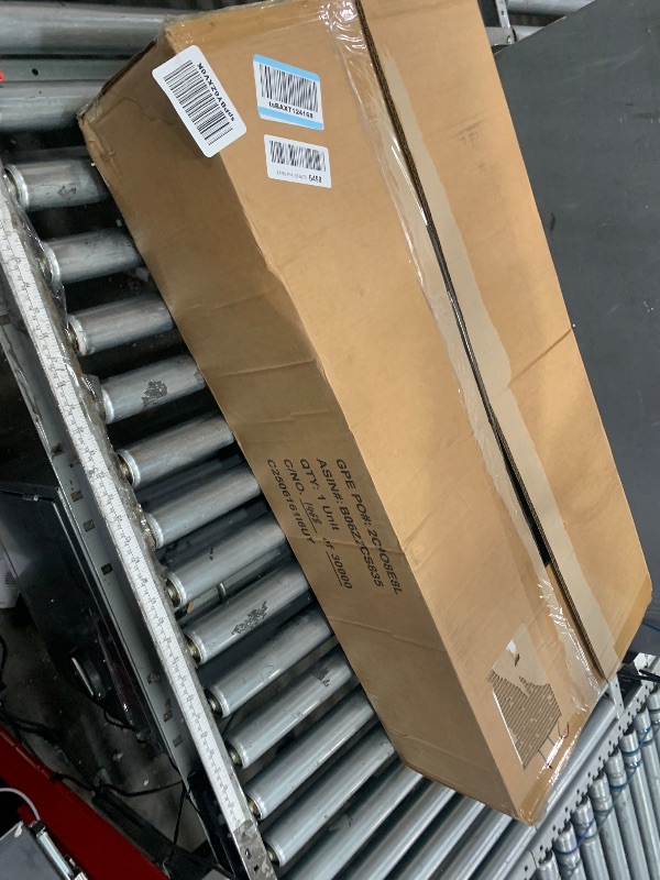 Photo 1 of ***DAMAGED - SEE NOTES/PICTURES*** Amazon Basics 35-inch Large Rolling Duffle Bag with Wheels and Handle, Travel Duffle Bag with Durable Ripstop Polyester Material, 2 Layers of Space, Multiple Interior and Exterior Pockets, Black