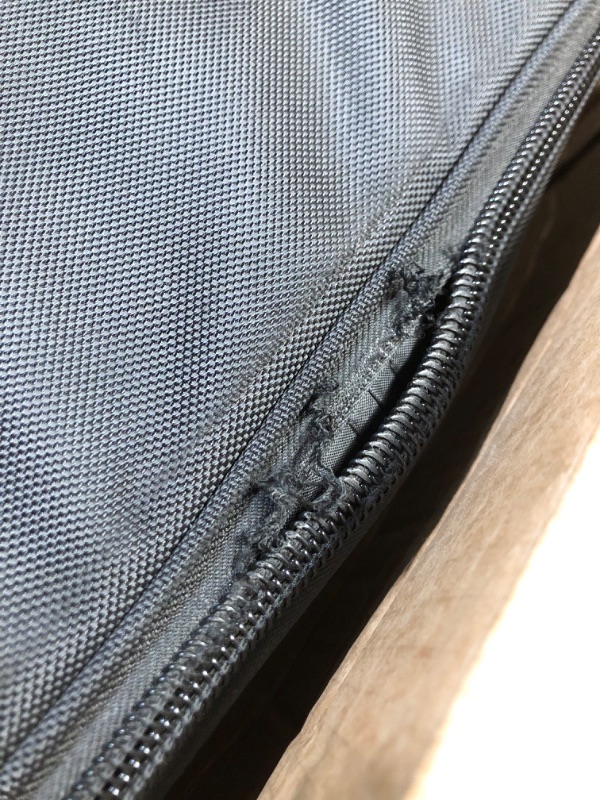 Photo 1 of ***DAMAGED - SEE NOTES/PICTURES*** Amazon Basics 35-inch Large Rolling Duffle Bag with Wheels and Handle, Travel Duffle Bag with Durable Ripstop Polyester Material, 2 Layers of Space, Multiple Interior and Exterior Pockets, Black