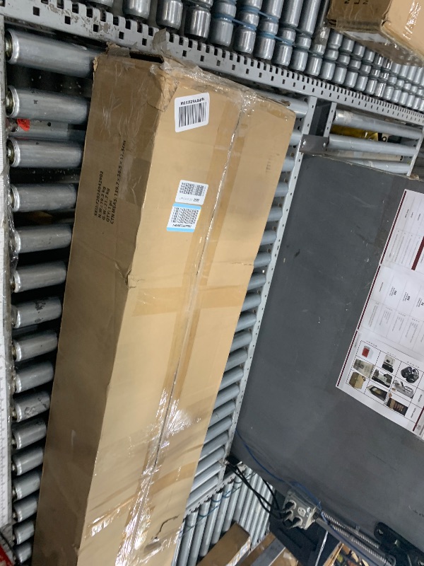 Photo 1 of **MISSING HARDWARE**TV Stand with Mount and 7 Fabric Drawers, Led Entertainment Center with Power Outlets for 32 45 55 60 65 70 inch TVs, Black Dresser with Open Shelves, Media Console Cabinet for Living Room Bedroom