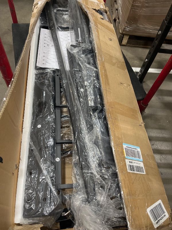 Photo 1 of **MISSING HARDWARE**TV Stand with Mount and 7 Fabric Drawers, Led Entertainment Center with Power Outlets for 32 45 55 60 65 70 inch TVs, Black Dresser with Open Shelves, Media Console Cabinet for Living Room Bedroom