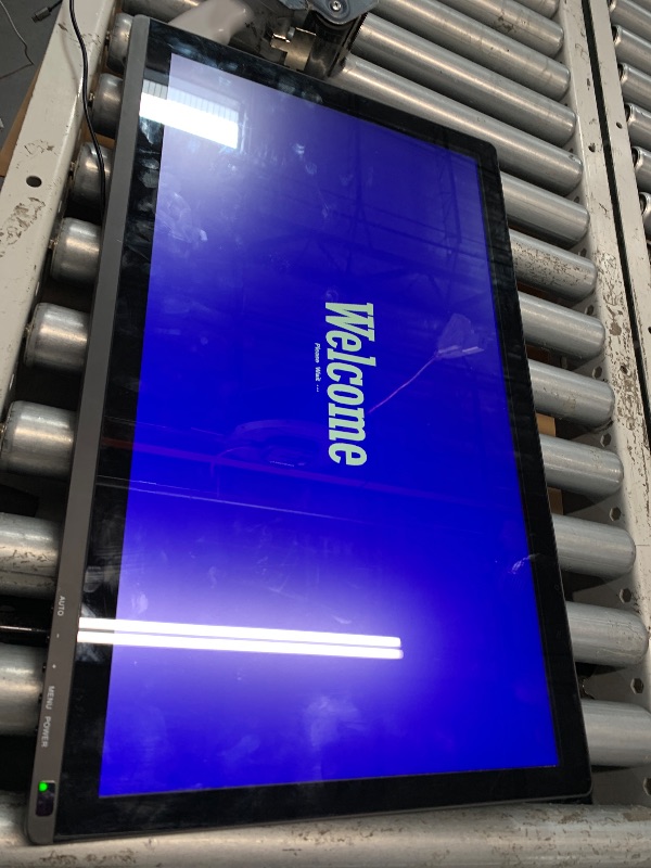 Photo 1 of (used)(see images) Prechen 24 Inch Touchscreen Monitor, IPS FHD 1080P Touch PC Display with HDMI & VGA & USB, 75Hz, VESA, Built-in Speakers