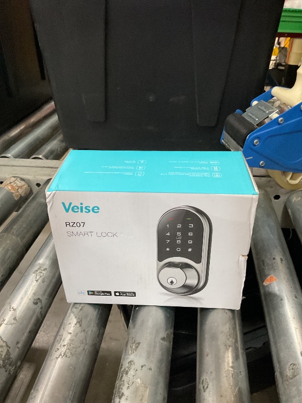 Photo 1 of *******************Missing keys********************
Veise RZ07 Smart Lock, Fingerprint Door Lock, 7-in-1 Keyless Entry with App Control, Electronic Touchscreen Keypad Deadbolt, Biometric Smart Locks for Front Door, Matte Black