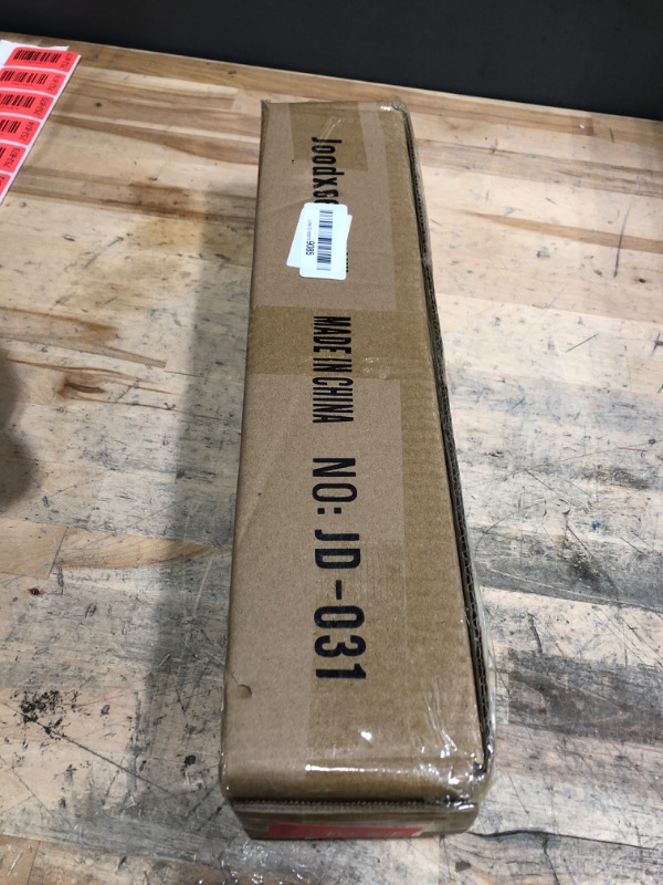 Photo 1 of 16-56 inch Long Adjustable Matte Black Curtain Rods,1 inch Diameter Splicing Heavy Duty Rod Set with Aluminum Finals for Windows, Door, Drapery