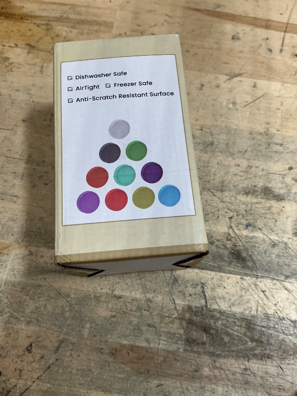 Photo 1 of 10 Pack Plastic Wide Mouth Mason Jar Lids for Ball, Kerr and More - Multicolor Storage Caps for Mason Jars, Canning Jars - Leak-Proof, Dishwasher Safe & Food Grade