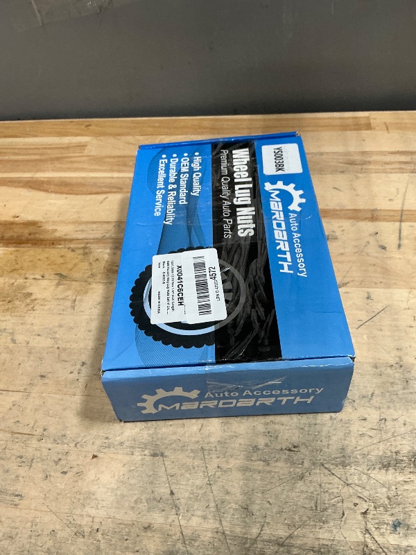 Photo 1 of 12x1.5mm 13/16 Hex 1.85 Inch Length OEM Factory Mag Lug Nuts Set of 24, for Tacoma 4 Runner FJ Cruiser Matrix GX470/ GX460 SR5 Pre-Runner TRD Off-Road/Limited Black