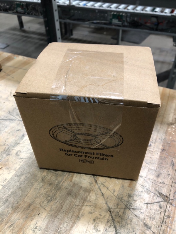 Photo 1 of 21-Piece Cat Fountain Filter Replacement Kit: Includes 16 Filters, 4 sponges, and 1 Brush. Features Double The Activated Carbon and ion Exchange Resin, Fitting Fits Most pet (not Compatible Catit).