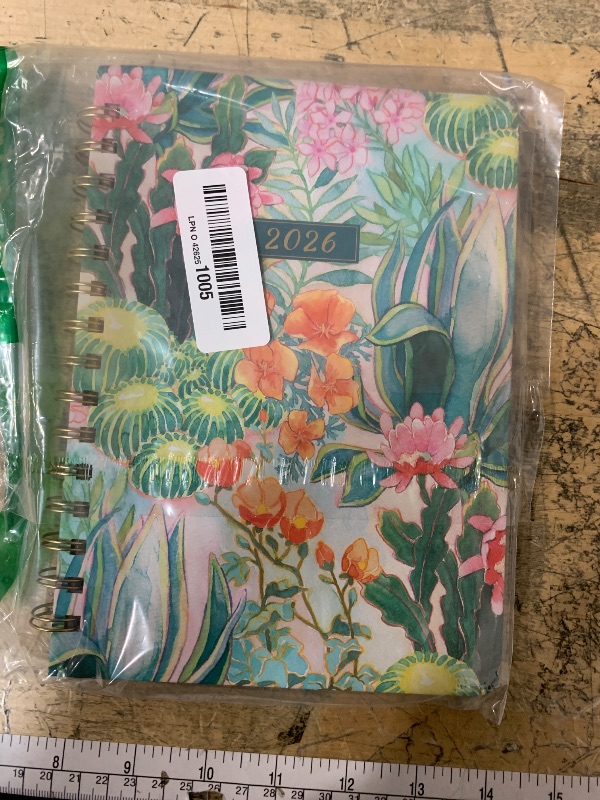 Photo 1 of 2026 Planner - Weekly & Monthly Planner 2026 from Jan. 2026 - Dec. 2026 with To-Do List, 6.3'' x 8.4'', Strong Twin-Wire Binding, Inner Pocket, Elastic Closure