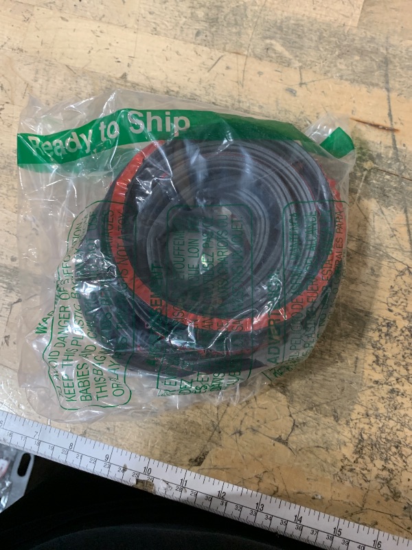 Photo 1 of 16.4Ft Three Layer Thickening Car Door Rubber Seal Strip with Six-Hole Design,Waterproof & Soundproof Car Weather Stripping,Universal Car Door Weather Stripping for Door/Hood/Trunk (16.4Ft)