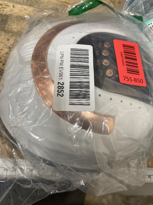 Photo 1 of 268W UV LED Nail Lamp, LKE Nail Dryer for Gel Polish, 4 Timers UV Nail Lamp Professional Nail Light, 57Pcs Lamp Beads and Automatic Sensor(White)