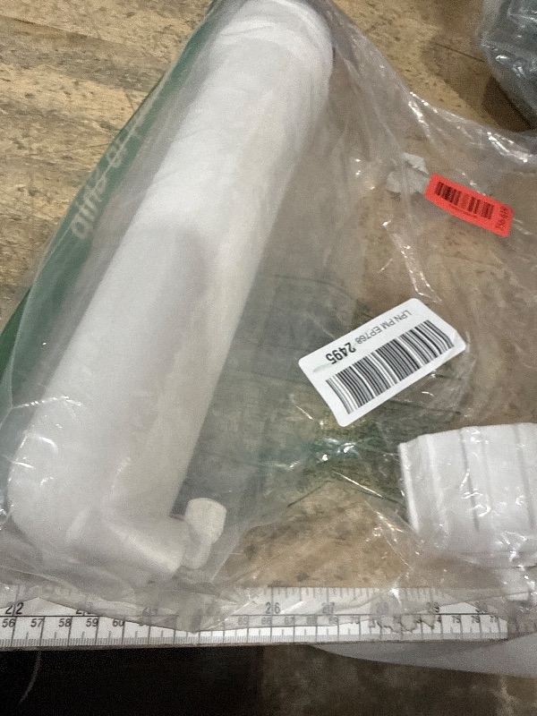 Photo 1 of ***MISSING WRENCH***
MewMore 100 GPD RO Membrane Filter with Housing, Replacement Reverse Osmosis Membrane Fit Home Under Sink RO Drinking Water Filter Purifier Filtration System with Wrench, 1/4" Fitting, Check Valve