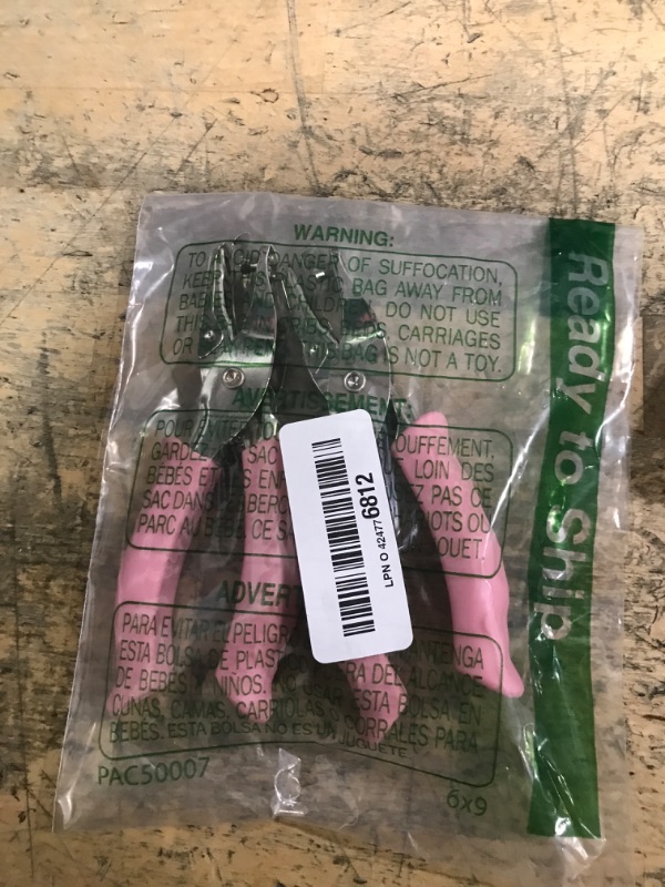 Photo 1 of 2 pcs Pink Single Hole Punch 1/4 inch Metal Handheld Small Paper Punch with Soft Grip Handle for Circle Holes for DIY Craft Tag in Home, Office, Classroom (Pink*2)