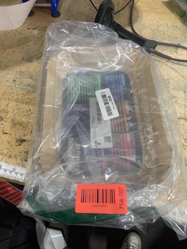 Photo 1 of 200PCS Air Fryer Liners for Ninja: Higher Non-Stick Disposable Parchment Paper Liner for Ninja DZ201/DZ401 Dual Airfryer Baking - Food Grade Ninja Air fryer Accessories (Rectangle - 8.6 x 5.5 inch)