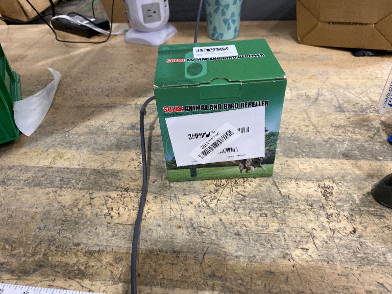 Photo 1 of 2025 Upgraded Solar Animal Repeller - 360° Animal Repellent Ultrasonic Outdoor - Deer Cat Repellent Devices Squirrel Dog Repeller with Motion Sensor & Flash for Fox Bird Mole Skunk Coyote Raccoon