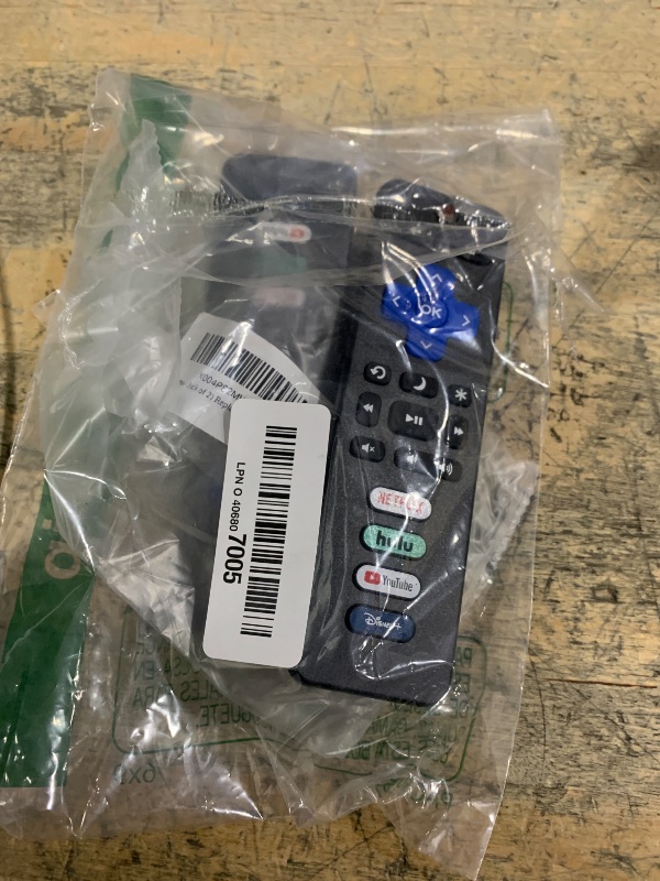 Photo 1 of (Pack of 2) Replacement for Roku-TV-Remote-Control, for TCL Roku/Onn Roku/Hisense Roku/Sharp Roku/Philips Roku Series Smart TVs (Not for Roku Stick, Box, Premiere and Players)