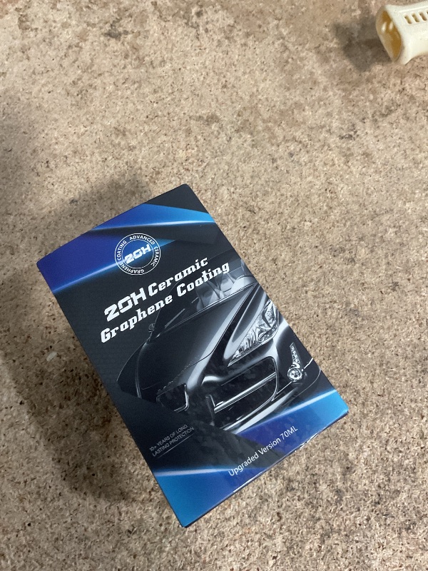 Photo 1 of 20H Professional Graphene Ceramic Coating for Cars (70ml) - 10+ Years Protection, Hydrophobic, Scratch & UV Resistant, High Gloss Finish - Professional-Grade Car Detailing Kit - Easy Application
