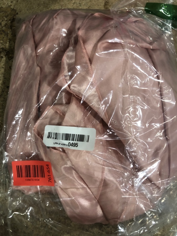 Photo 1 of 10 x 10 Feet Blush Pink Backdrop Curtain for Partie, Background Curtains for Photoshoot, Birthday, Wedding, Halloween, Thanksgiving, Christmas, New Year Party Decorations 5Ft x 10Ft, 2 Panels