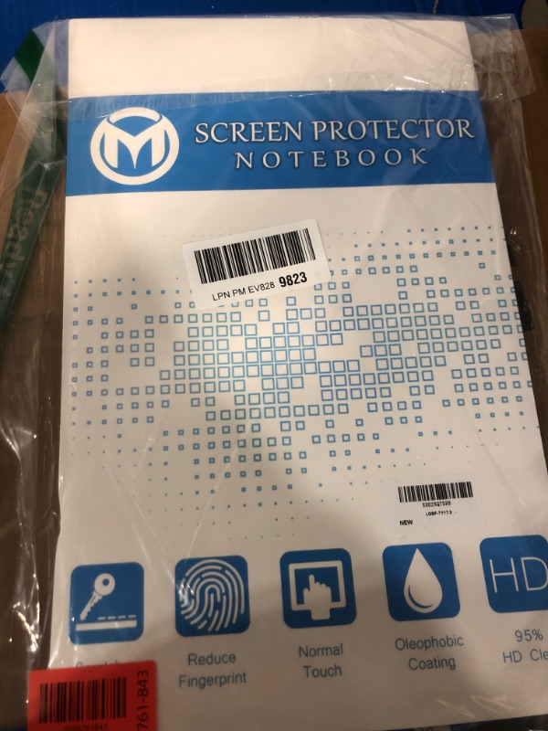 Photo 1 of 17.3-inch Anti Blue Light Screen Protector for HP/Dell/ASUS/Samsung/Lenovo/Acer/MSI/Razer Blade/LG 17.3 inch 16:9 Aspect Laptop (15" x 8.5"/W x H), Anti Glare Filter UV Blocker Eye Protection Film