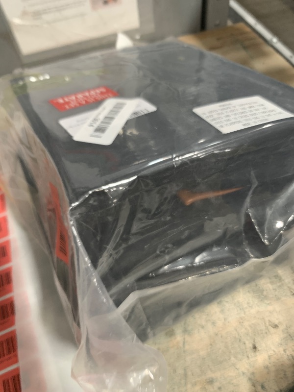 Photo 1 of (2 PACK) Stair Basket -Foldable L-Shape step Storage Basket with 2 Pcs Supporting Insert and PU Leather Handle, for Carpeted and Wooden Stairs, Suitable for Toys,Clothes,Books,Computers (Black)