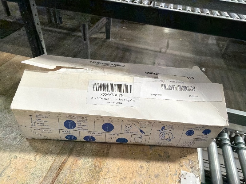 Photo 1 of 2 Inch Tag  Refills, 5000 PCS Tagging Gun Fasteners, Plastic Clothing Tag Barbs Attachments, for Most Standard Garment Price Tags Gun