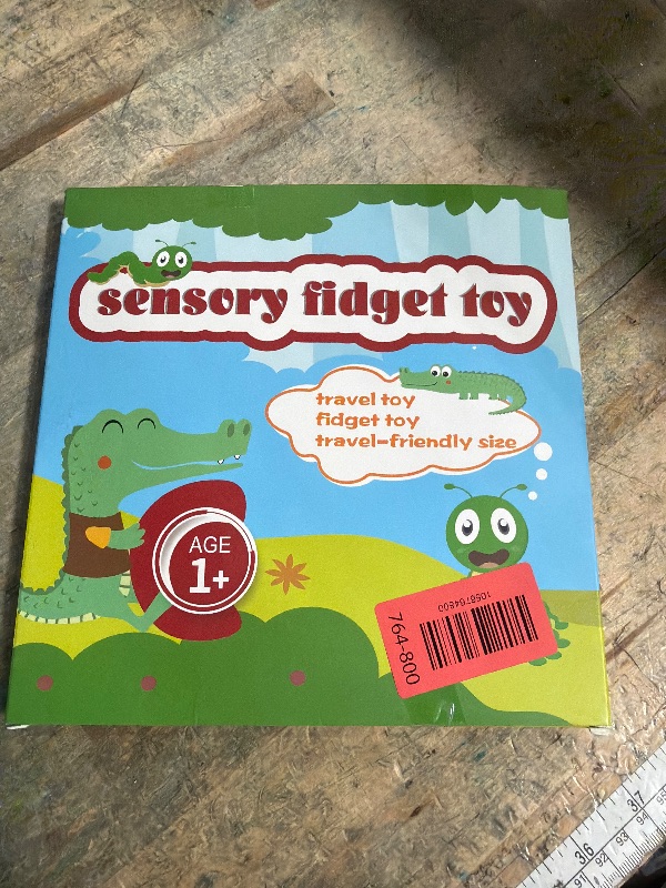 Photo 1 of 3PC Fidget Popper Sensory Baby Toys for Airplane Travel Essential Activities, Pop it Fidget Toys Montessori Toy Autism Autistic Gifts Stocking Stuffer for 12+ Month Babies Toddlers 1 2 3 Year Old