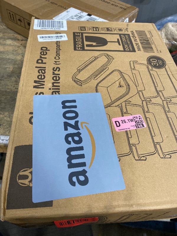 Photo 1 of [8-Pack,30 oz]Glass Meal Prep Containers,Glass Food Storage Containers,Airtight lunch Containers with Lids, Microwave, Oven, Freezer and Dishwasher