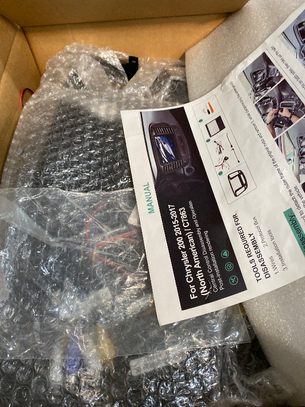 Photo 1 of [6G+128G] 8-Core Car Radio for Chrysler 200 200C 200S 2015-2019 Android Car Stereo with Bluetooth GPS,Hodozzy 9 Inch Touch Screen with Wireless Carplay Android Auto,WiFi USB,DSP,FM RDS