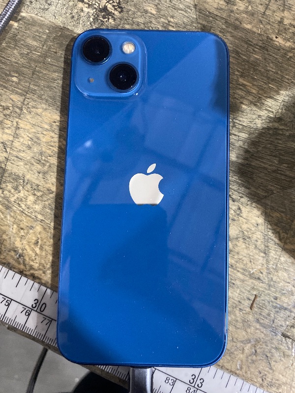 Photo 1 of (iphone locked to previous owner)(needs to be unlocked) Apple iPhone 13, 128GB, Blue - (Renewed)