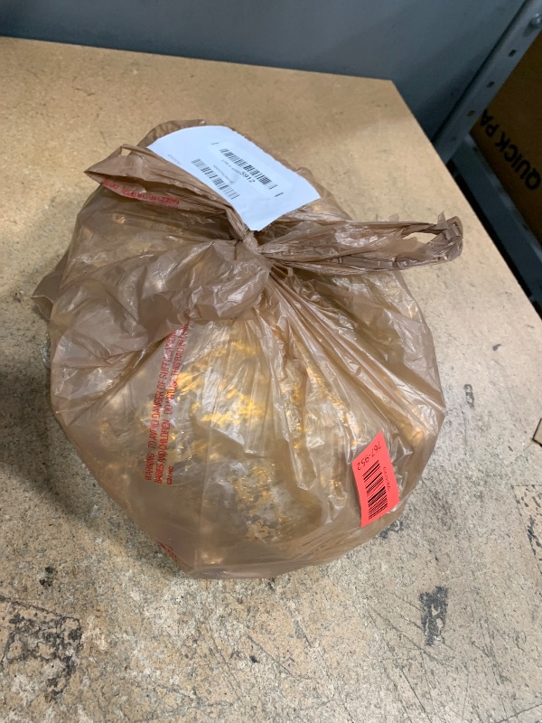 Photo 1 of 12 Pieces Gold Table Runner Metallic Thin Mesh Table Runner Roll 11 x 84 Inches Rectangle Glitter Runner for Wedding Baby Shower Birthday