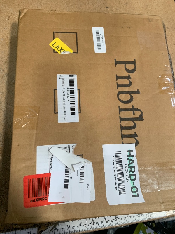 Photo 1 of **MISSING ASSEMBLY PIECES** Pnbfhn Camping Portable Folding Grill 2x1.3 FT Table, Lightweight Height Adjustable Metal Picnic Outdoor Table with Mesh Desktop and Mesh Bag, Picnic, Beach and BBQ, Party