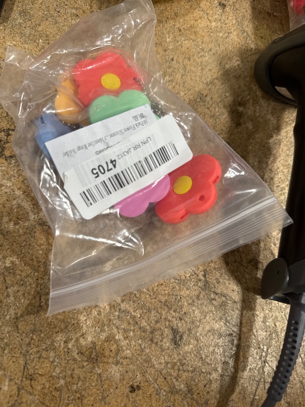 Photo 1 of 10 Pack Flower Silicone Key Ring Caps Covers Tags Keychain Case Shell Protector Identifier Rings Holder