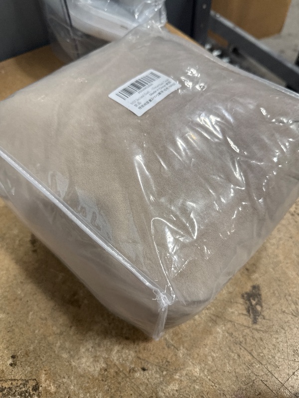 Photo 1 of **MISSING PIECES**NAISI Sectional Couch Covers 6 Pieces Velvet Couch Cushion Covers L Shape Soft Stretch Sofa Slipcovers with 2pcs Pillowcases for Left/Right Chaise Sectional Couch(2 Seater+1 Chaise+3 Back,Taupe)