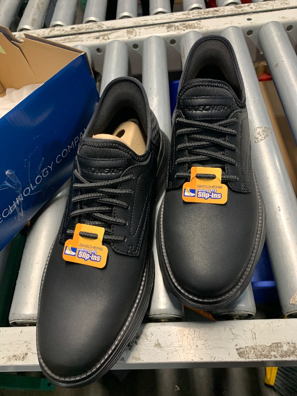 Photo 1 of (see all images) Skechers Men's Slip-ins Garza - Gervin Casual Slip-On Shoes, Black/Black, 10.5