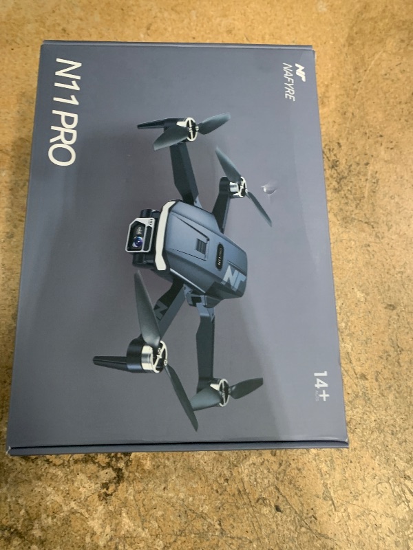 Photo 1 of ?Professional Drones with Camera for Adults 4K N11 PRO GPS FPV Drone, 90 Min Long Flight, Smart Auto Return, Follow Me Tracking, Extended Control Range, 5G HD Live Feed, Brushless Motor RC Quadcopter?