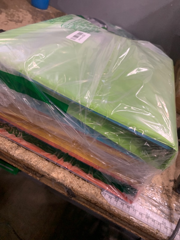 Photo 1 of 1-inch 3 Ring Binder with 2 Interior Pockets, 1'' Basic Binders Holds US Letter Size 8.5'' x 11'' Paper - Versatile Binders for Office, Home, and School Use, 6 Pack (6-Color Assorted)