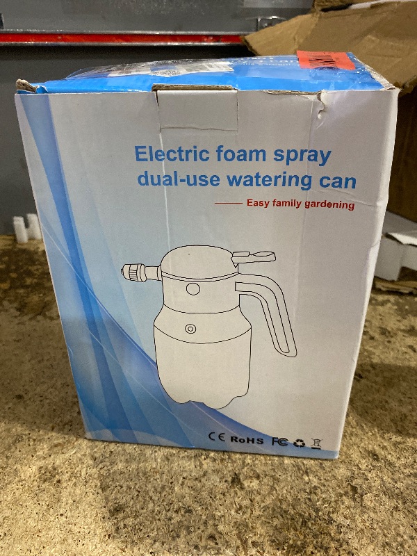 Photo 1 of 1.8L Handheld Foam Sprayers, 2000mAh Cordless Pressurized PP Electric Foam Sprays, Garden Sprayer, USB Rechargeable Car Wash Foam Sprayer for Car Washing Garden
