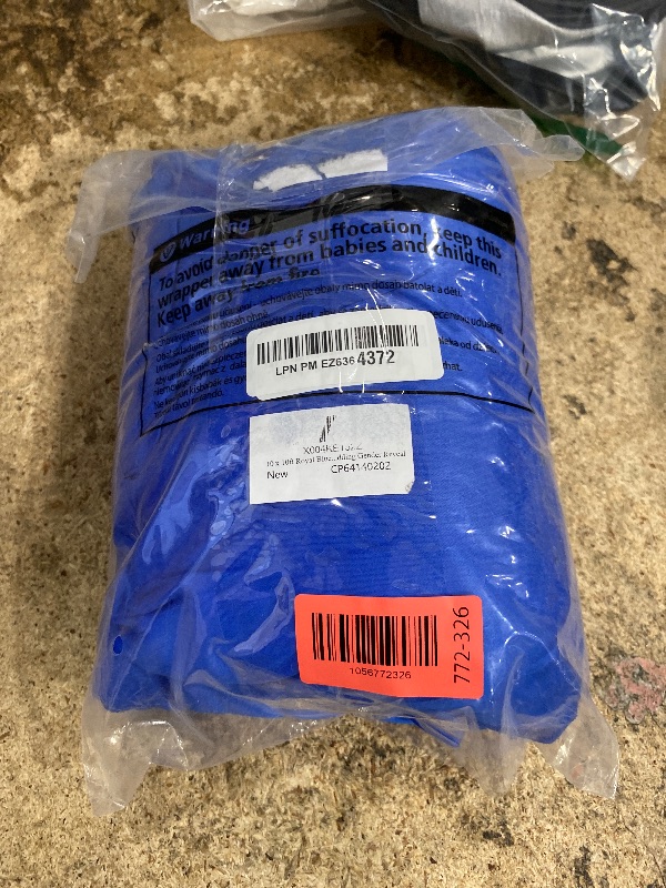 Photo 1 of 10 x 10ft Royal Blue Backdrop Curtains No-Wrinkle Party Curtains for Photo Backdrop Polyester Curtain Backdrop Soft Fabric for Retirement Birthday Wedding Baby Shower Events, 2 Panels 5 x 10ft