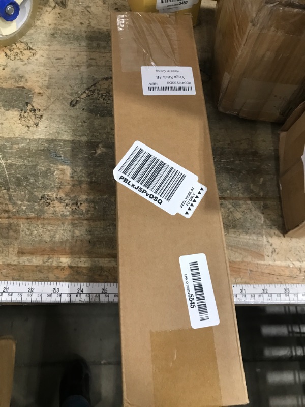 Photo 1 of **ISSUES WITH PIECES ASSEMBLING AND LOCKING INTO PLACE** Wasoyun Yoga Stick 5ft, Adjustable Stretching Stick with 4 Steel Rods, Non-Slip Handle and Exercise Guide for Stretching and Exercise Physical Therapy, Pilates, Multi-Functional Fitness Stick.