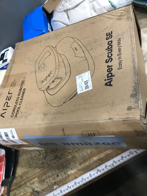 Photo 1 of (2025 Upgrade) AIPER Scuba SE Cordless Pool Cleaner, Upgrade 95-Min Runtime, Smart Self-Parking, Pool Vacuum for Above-Ground Pools up to 860 Sq.ft