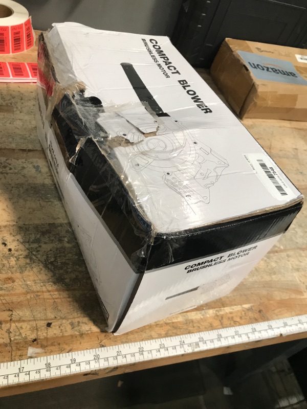 Photo 1 of ***POSSIBLY FOR PARTS UNKNOWN DAMAGES/MISSING PIECES*** Cordless Leaf Blower for Dewalt 20V Max Battery,Electric Jobsite Air Blower with Brushless Motor,6 Variable Speed Up to 180MPH,2-in-1 Handle Electric Blower and Vacuum Cleaner(Battery Not Included)