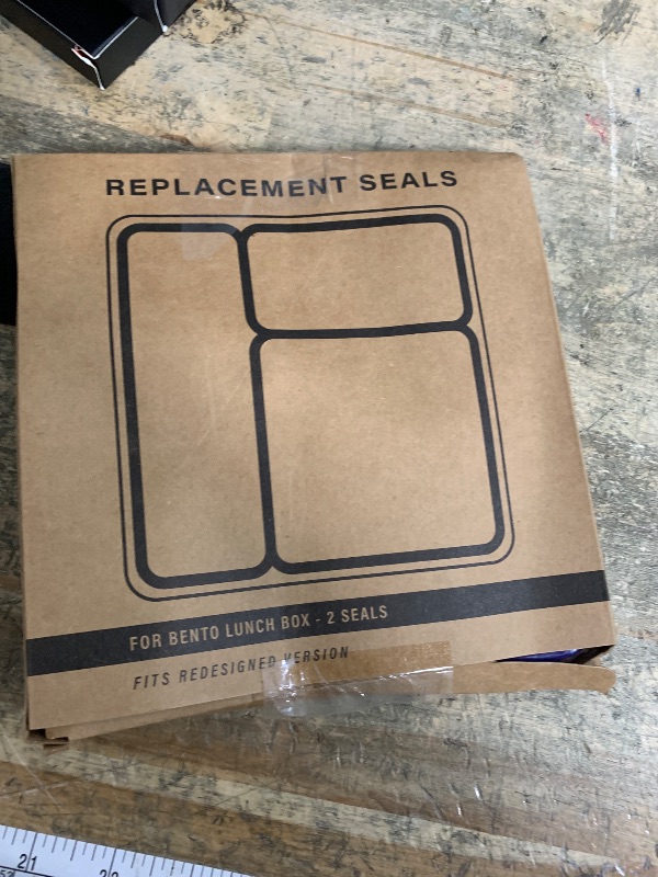 Photo 1 of [2 Pack] Lid Seal Gasket For OmieBox - Exact Fit Replacement Part For Kids Bento Lunch Box With Insulated Food Container - 100% Food-Safe Silicone Rubber (Purple) - Lunch Box NOT Included