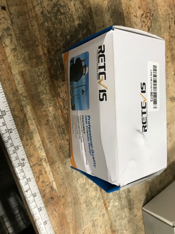 Photo 1 of **PARTIAL SET/ONLY 1 ** Retevis RT-5R 2 Way Radio Long Range, Walkie Talkies with Shoulder Mic, Dual Band, 128CH, High Power, Handheld Two Way Radios, 1400mAh Rechargeable Ham Radio for Hunt, Hiking, Sking (2 Pack)