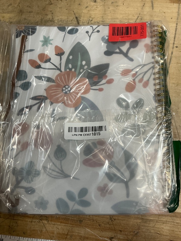 Photo 1 of 2025-2026 Appointment Book & Planner - 8.5" x 11" Daily Hourly Planner 2025 from July 2025 - June 2026, Weekly Appointment Book with 30-Minute Interval, Rose Flower