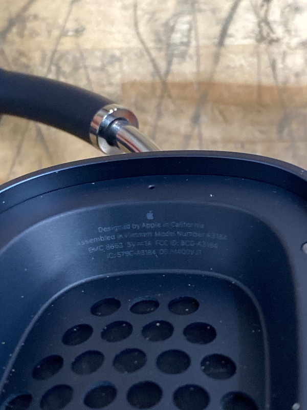 Photo 1 of ***ACCOUNT LOCKED ***Apple AirPods Max Wireless Over-Ear Headphones, Pro-Level Active Noise Cancellation, Transparency Mode, Personalized Spatial Audio, USB-C Charging, Bluetooth Headphones for iPhone - Midnight