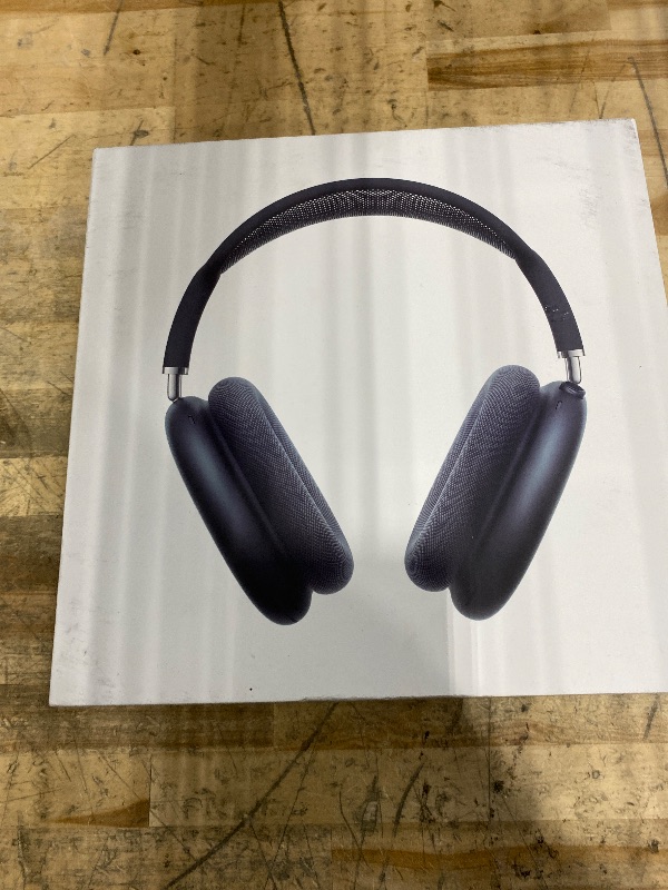 Photo 1 of ***ACCOUNT LOCKED ***Apple AirPods Max Wireless Over-Ear Headphones, Pro-Level Active Noise Cancellation, Transparency Mode, Personalized Spatial Audio, USB-C Charging, Bluetooth Headphones for iPhone - Midnight