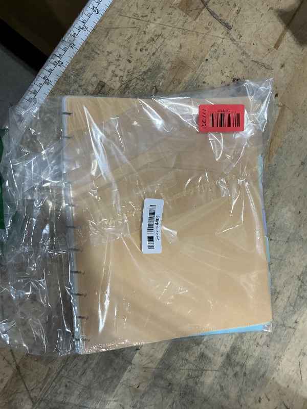 Photo 1 of 16 Pcs Discbound Pocket Dividers 8.5 x 11 Dividers with Tabs and Pockets Discbound Pocket Folders Letter Size Binder Divider Plastic Disc Planner Supplies for Business School Office(Macarons)