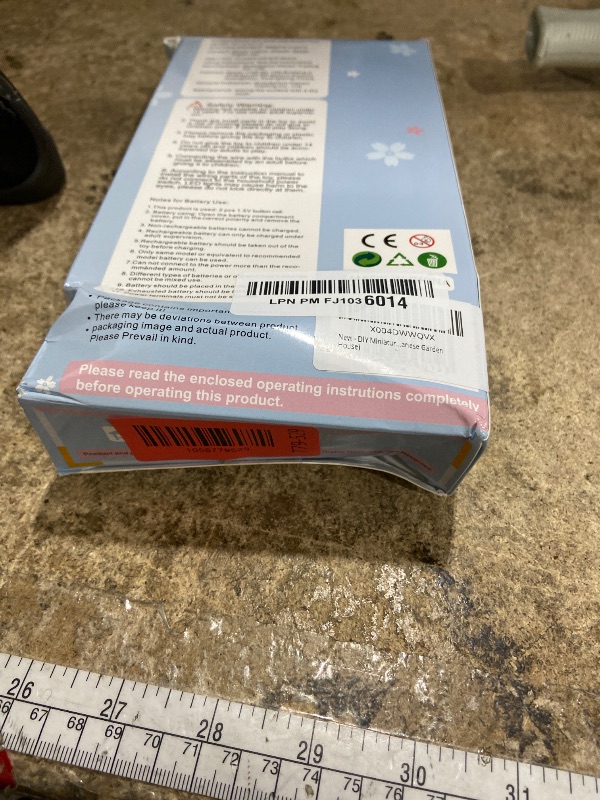 Photo 1 of ***PACKAGING DAMAGED/UNKNOWN MISSING PIECES*** DIY Miniature House Kit, Mini House Kit for Beginners, DIY Dollhouse Kit for Adults to Build, Model Building Craft Diorama Kit, Ideal Gifts for Birthday, Christmas(Japanese Garden House)